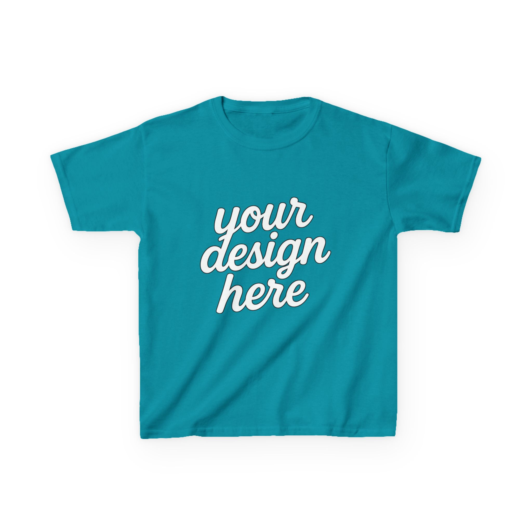 11222270719689436388_2048.webp Kids Heavy Cotton™ Tee - Comfortable & Fun T-Shirt for Boys & Girls, Casual Wear, Birthday Gift, Playtime Essentials, Everyday Style