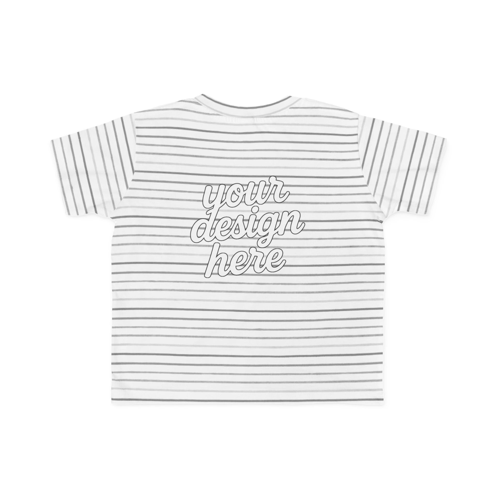 Toddler's Customizable Fine Jersey Tee - Cute Kids Shirt, Birthday Gift, Everyday Wear, Personalized Gift, Playdate Outfit