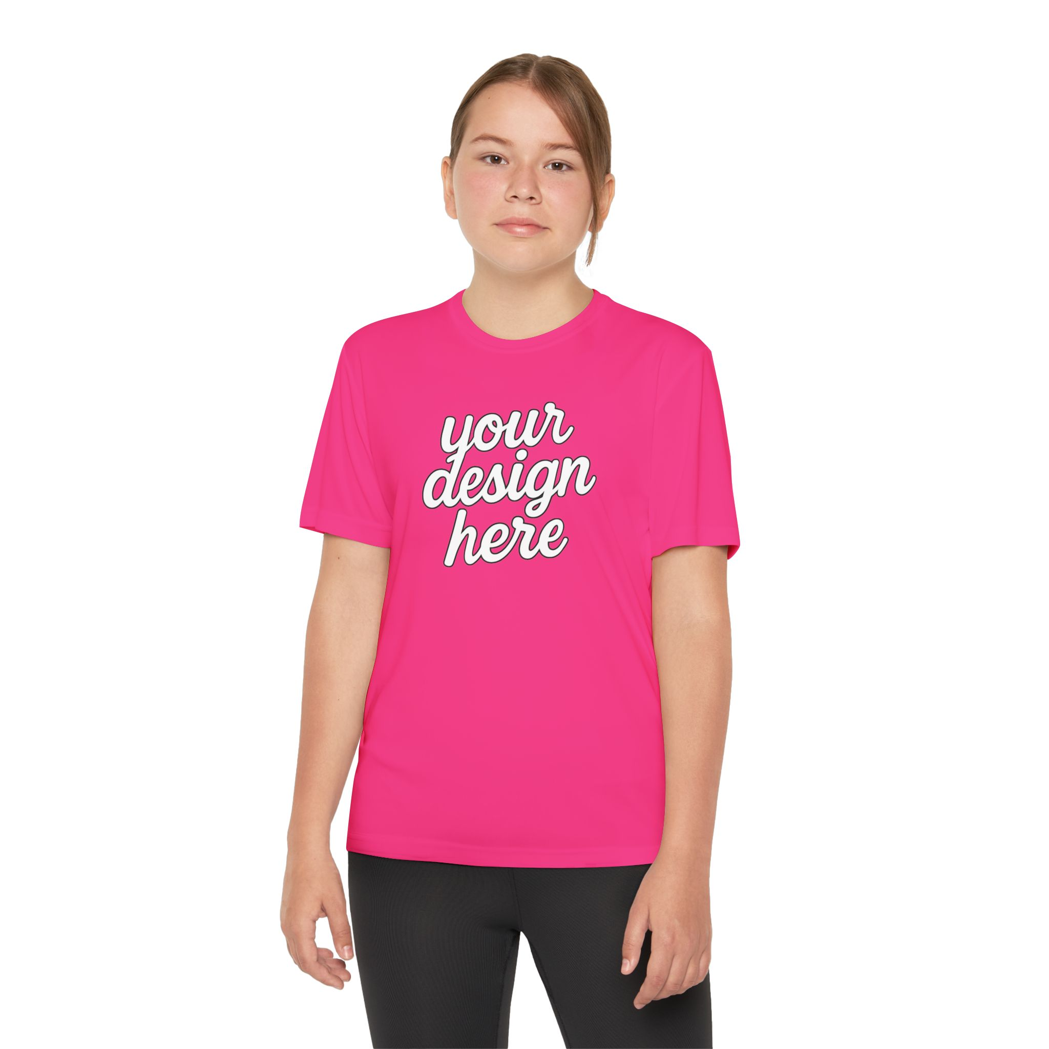 11374210067805150546_2048.webp Youth Competitor Tee - Performance Athletic T-Shirt for Kids and Teens