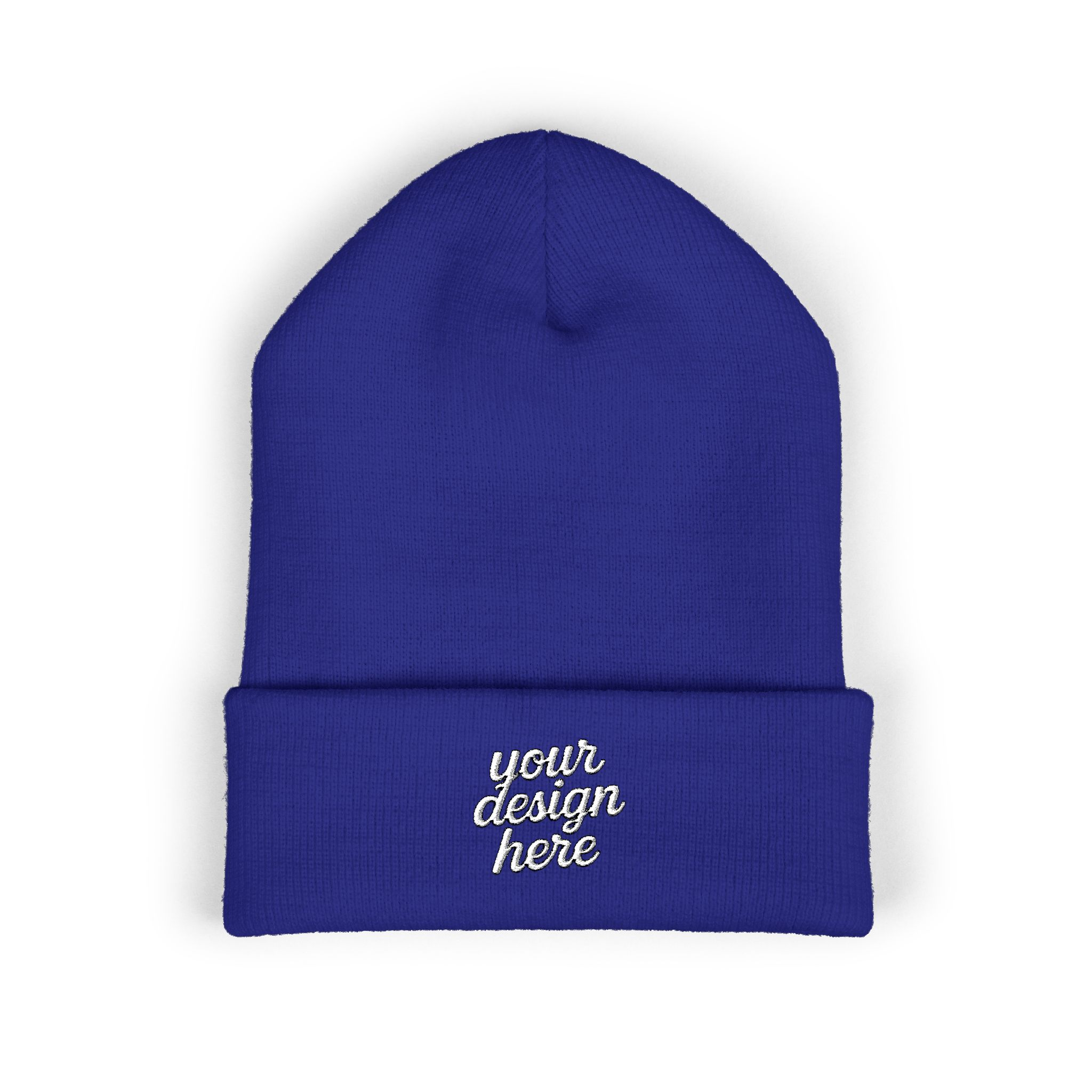 11376652954868702987_2048.webp Embroidered Classic Cuffed Beanie for Cozy Winter Days, Fashion Accessories, Gifts for Him/Her, Outdoor Activities, Casual Style