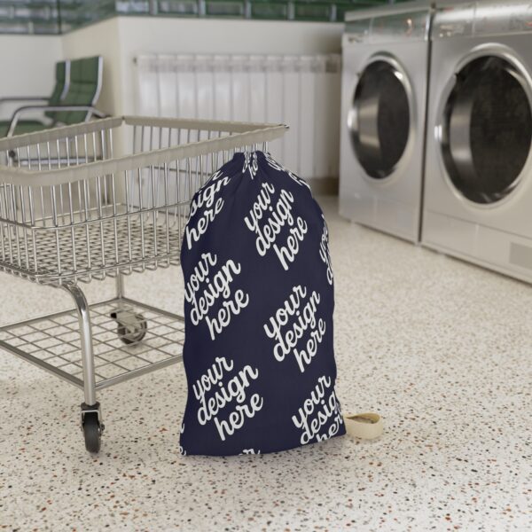 Stylish Laundry Bag with Customizable Design