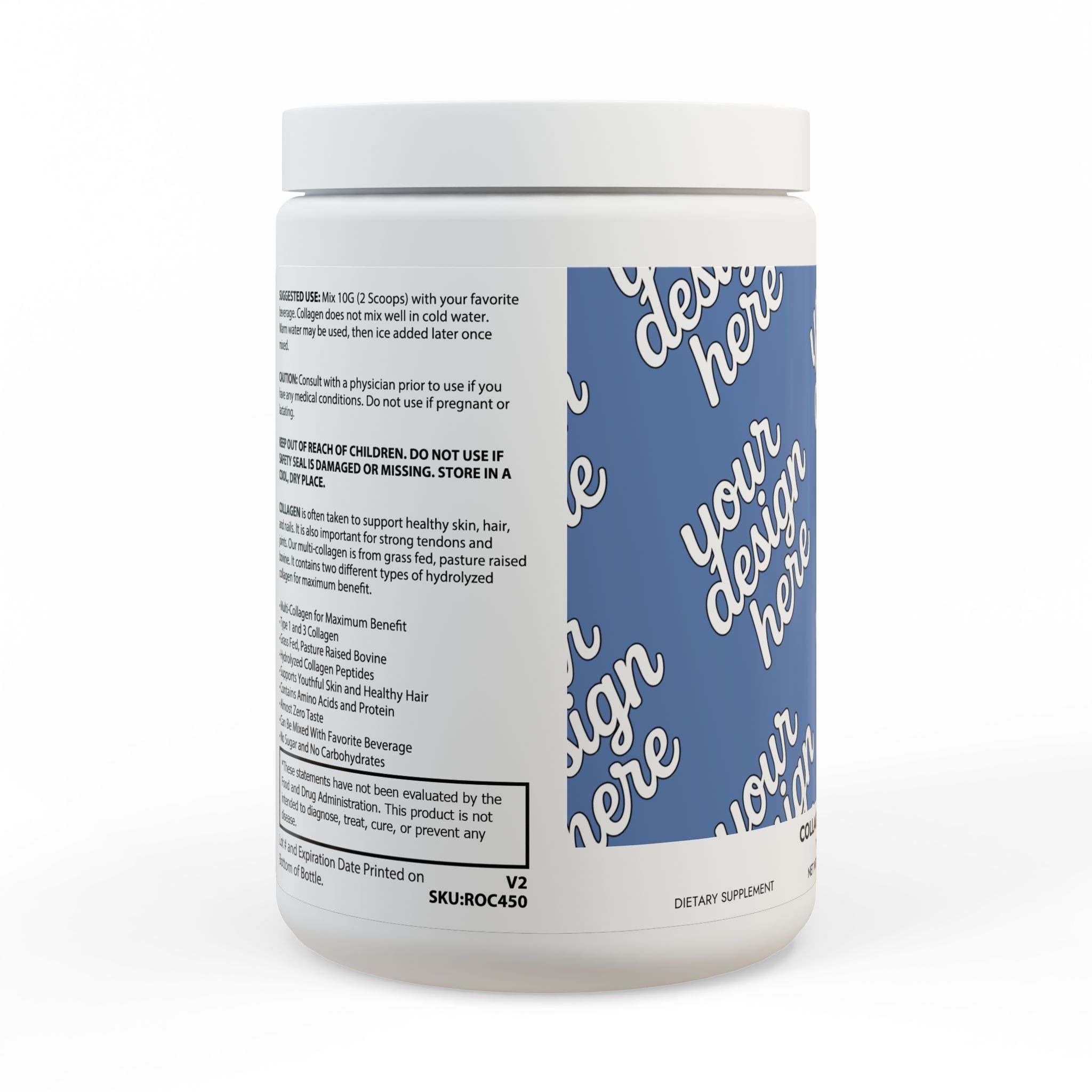 11389014707729717860_2048.jpeg Collagen Peptides Type I & III Supplement (350g, 12.3oz)