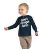 11465362395515478547_2048.jpeg Customizable Toddler Long Sleeve Tee, Kids Fashion, Personalized Gift, Birthday Outfit, Playtime Wear, Baby Shower