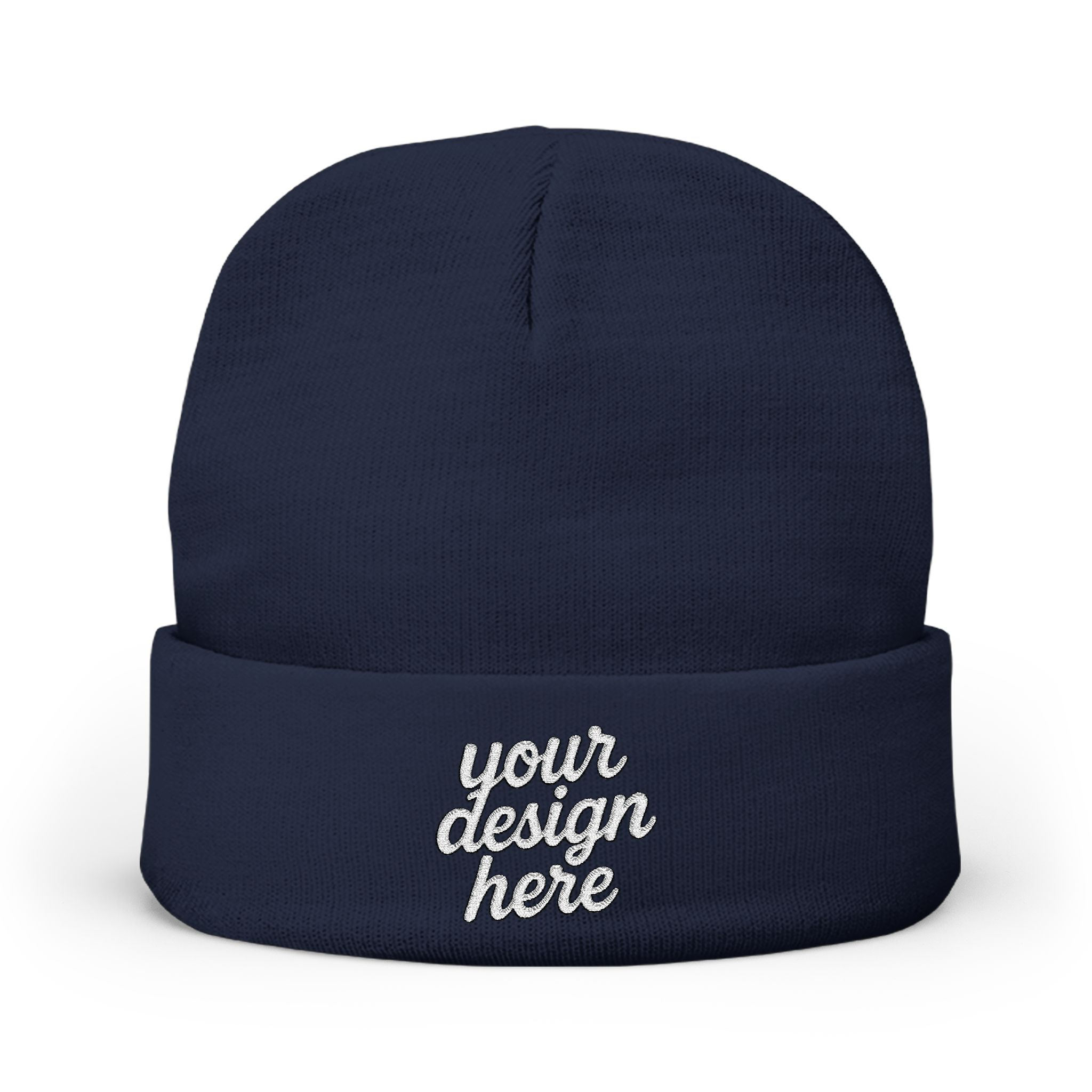 11587958243309371281_2048-1.webp Custom Embroidered Knit Beanie, Winter Beanie Hat, Personalized Gift, Cozy Hat, Stylish Headwear for Cold Weather