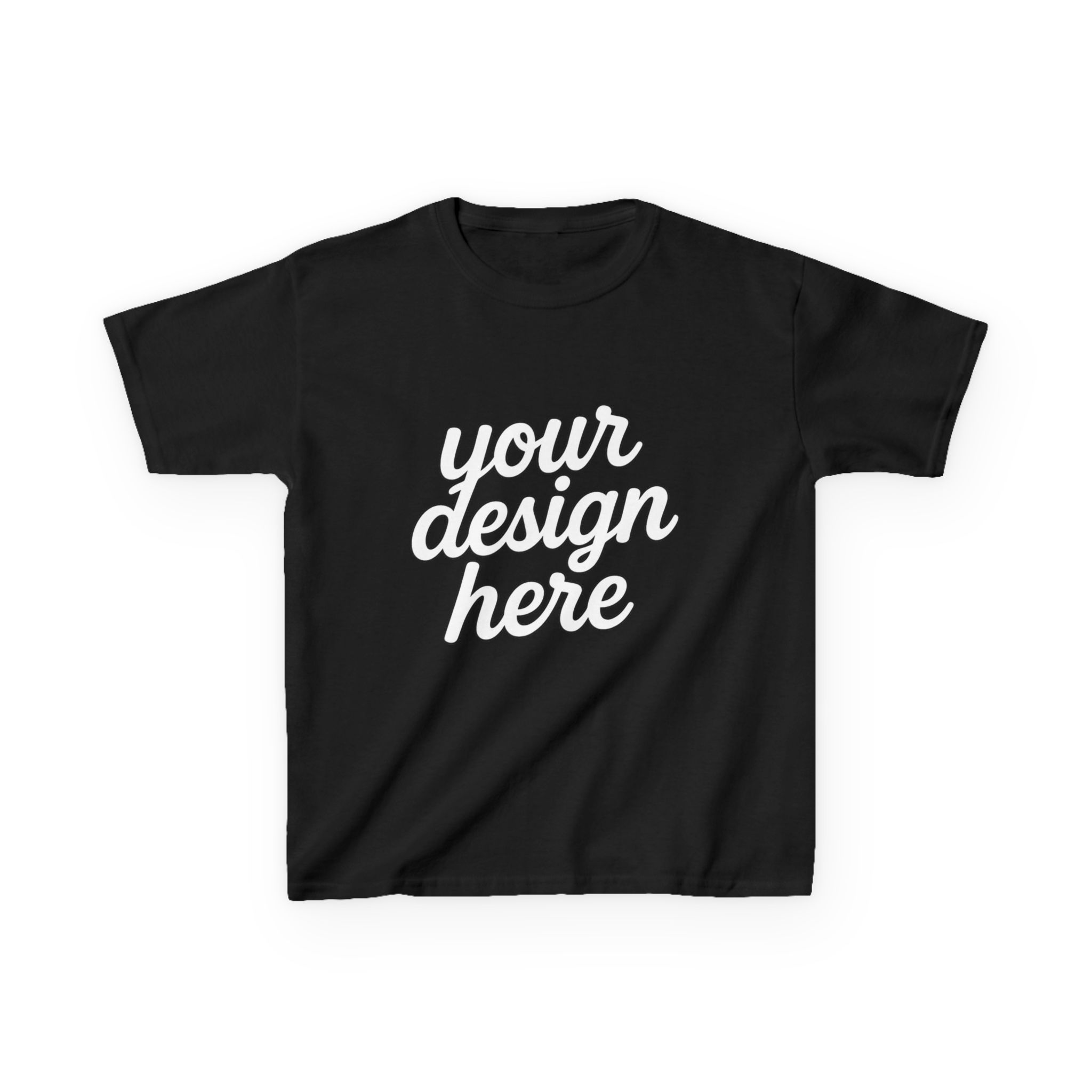 11619634459893138511_2048.webp Kids Heavy Cotton™ Tee - Comfortable & Fun T-Shirt for Boys & Girls, Casual Wear, Birthday Gift, Playtime Essentials, Everyday Style