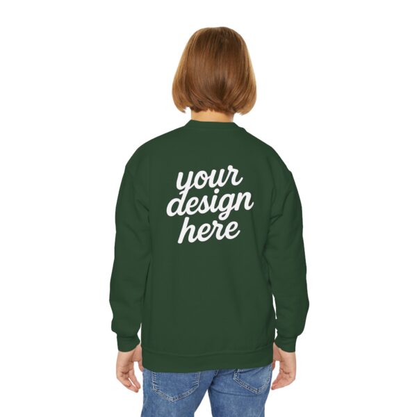Youth Crewneck Sweatshirt, Cozy Kids Fashion, Personalized Gift, Customizable Sweatshirt, Perfect for School, Casual Wear, Birthdays