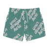 11676702661337936396_2048.webp Tropical Floral Swim Trunks, Summer Beachwear, Vacation Swim Shorts, Men's Swimwear, Pool Party Essentials