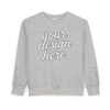 11694173446220161276_2048.jpeg Personalized Toddler Sweatshirt with Custom Design, Cute Kids Clothing, Birthday Gift, Baby Shower Present, Everyday Wear