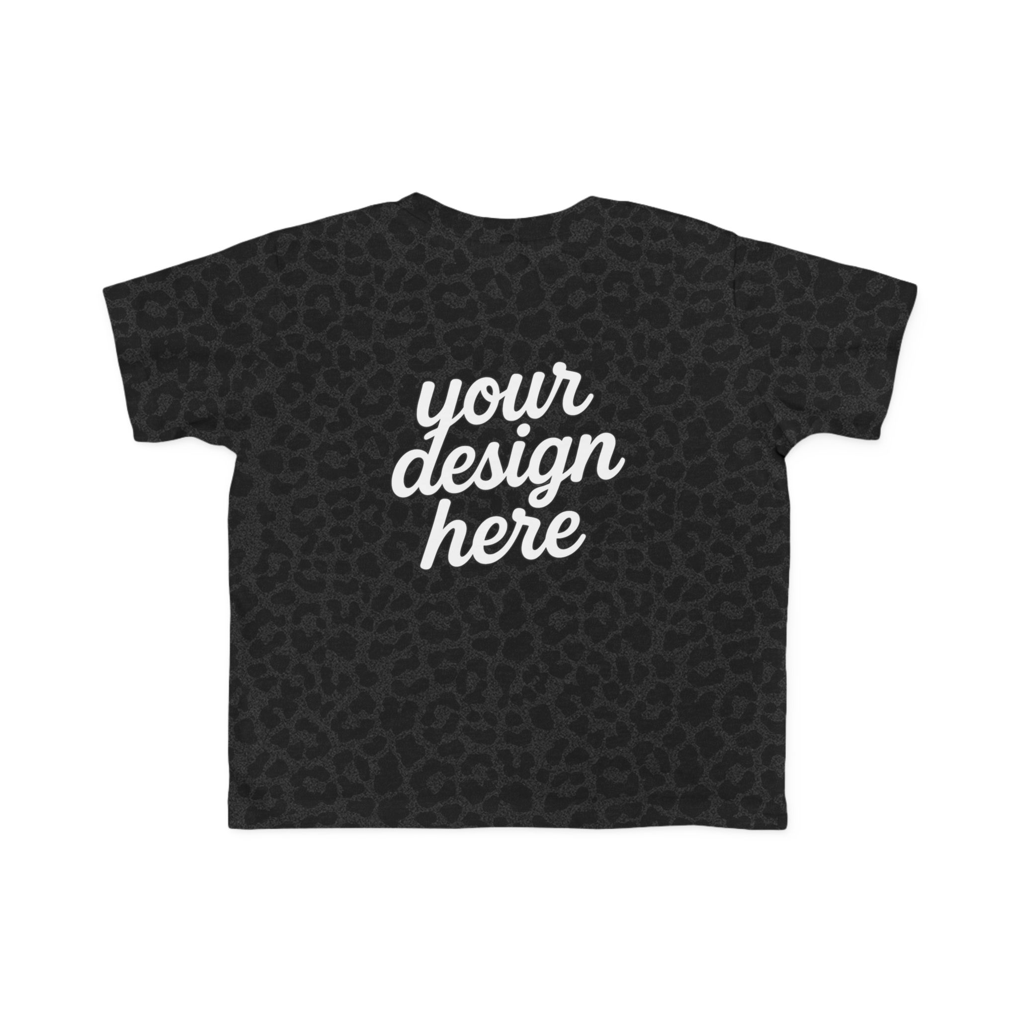 Toddler's Customizable Fine Jersey Tee - Cute Kids Shirt, Birthday Gift, Everyday Wear, Personalized Gift, Playdate Outfit