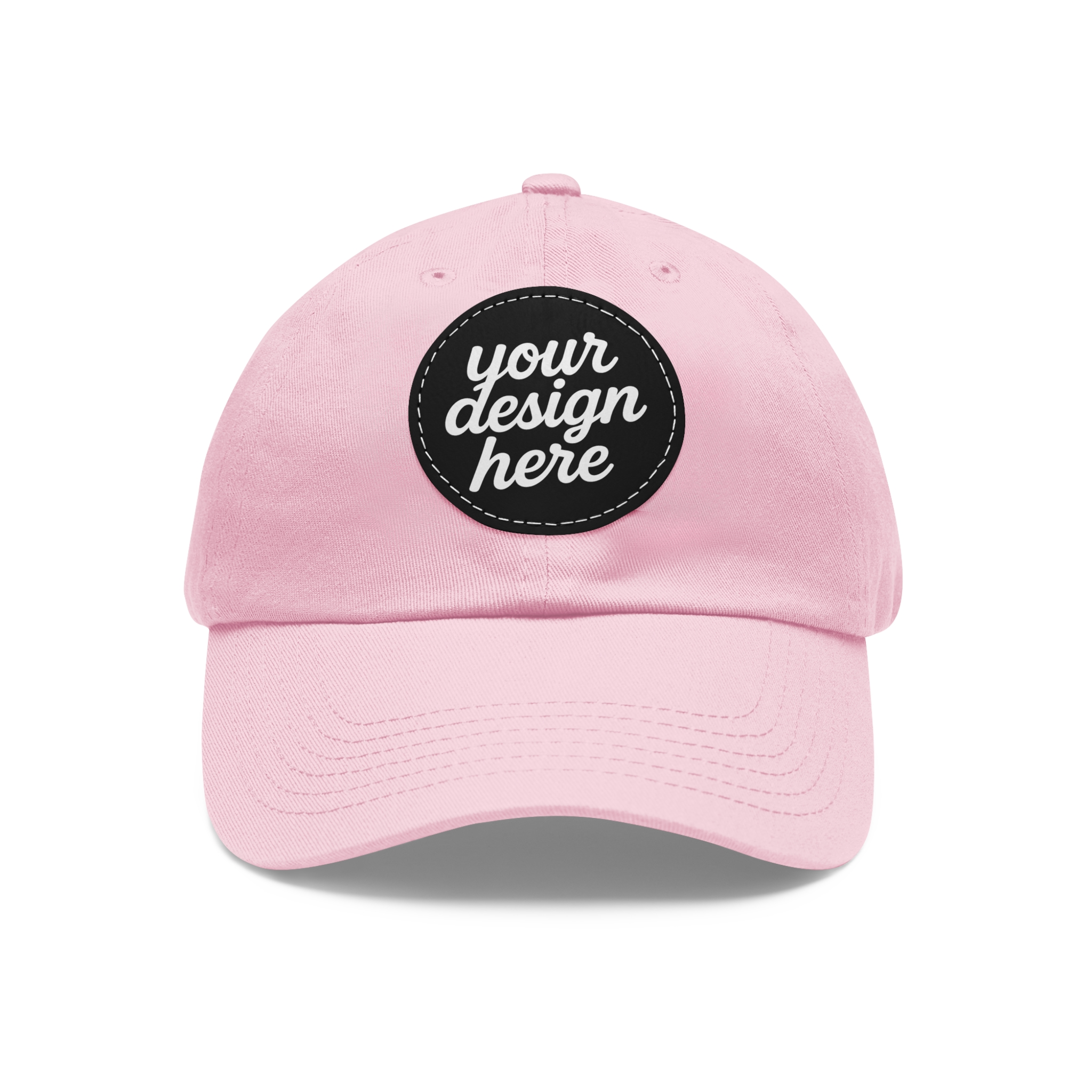 11781739479493293793_2048.webp Dad Hat with Custom Leather Patch, Personalized Gift for Dad, Casual Summer Hat, Adjustable Cap, Father's Day Gift, Gift for Him