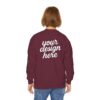 11790402567552256948_2048.jpeg Youth Crewneck Sweatshirt, Cozy Kids Fashion, Personalized Gift, Customizable Sweatshirt, Perfect for School, Casual Wear, Birthdays