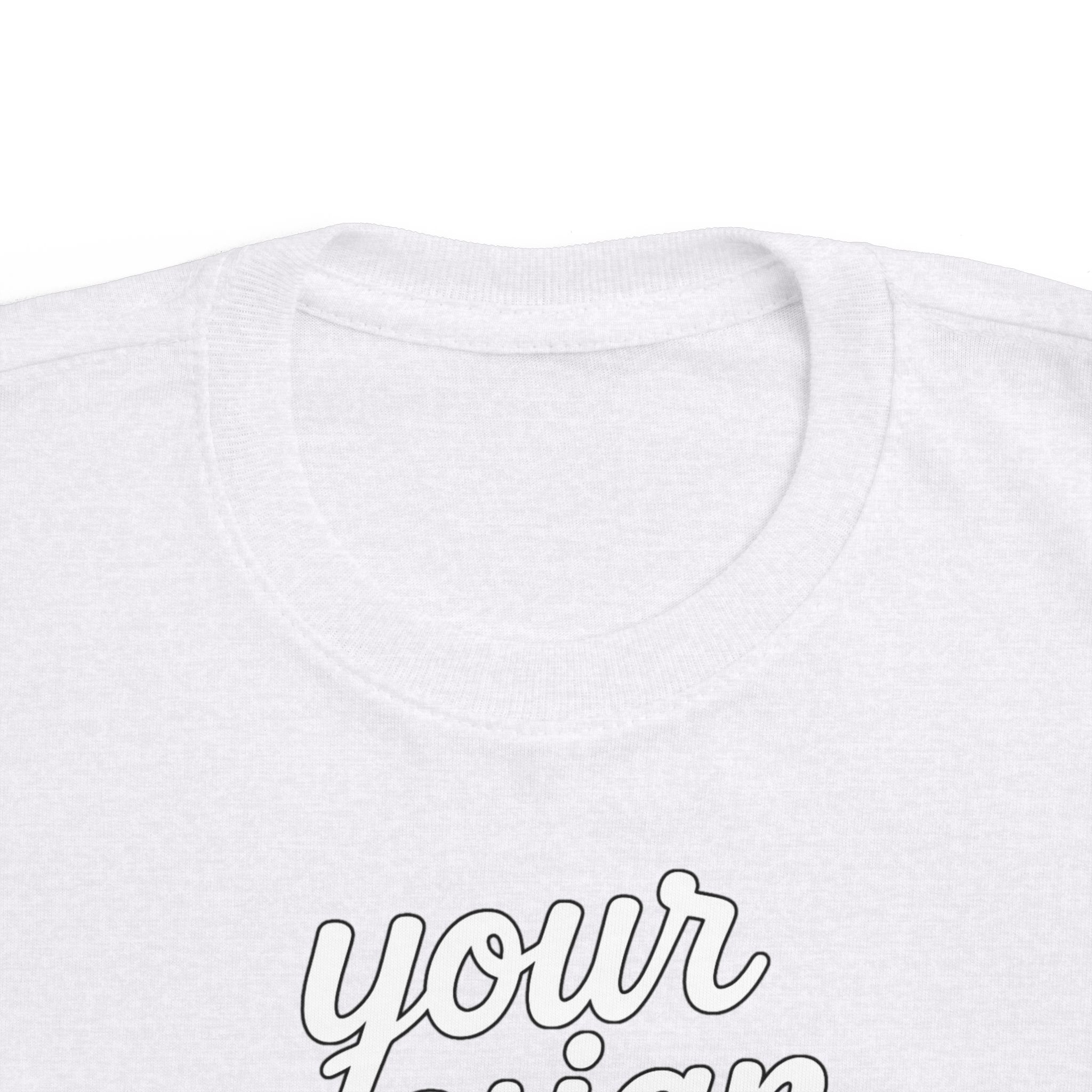 Toddler's Customizable Fine Jersey Tee - Cute Kids Shirt, Birthday Gift, Everyday Wear, Personalized Gift, Playdate Outfit