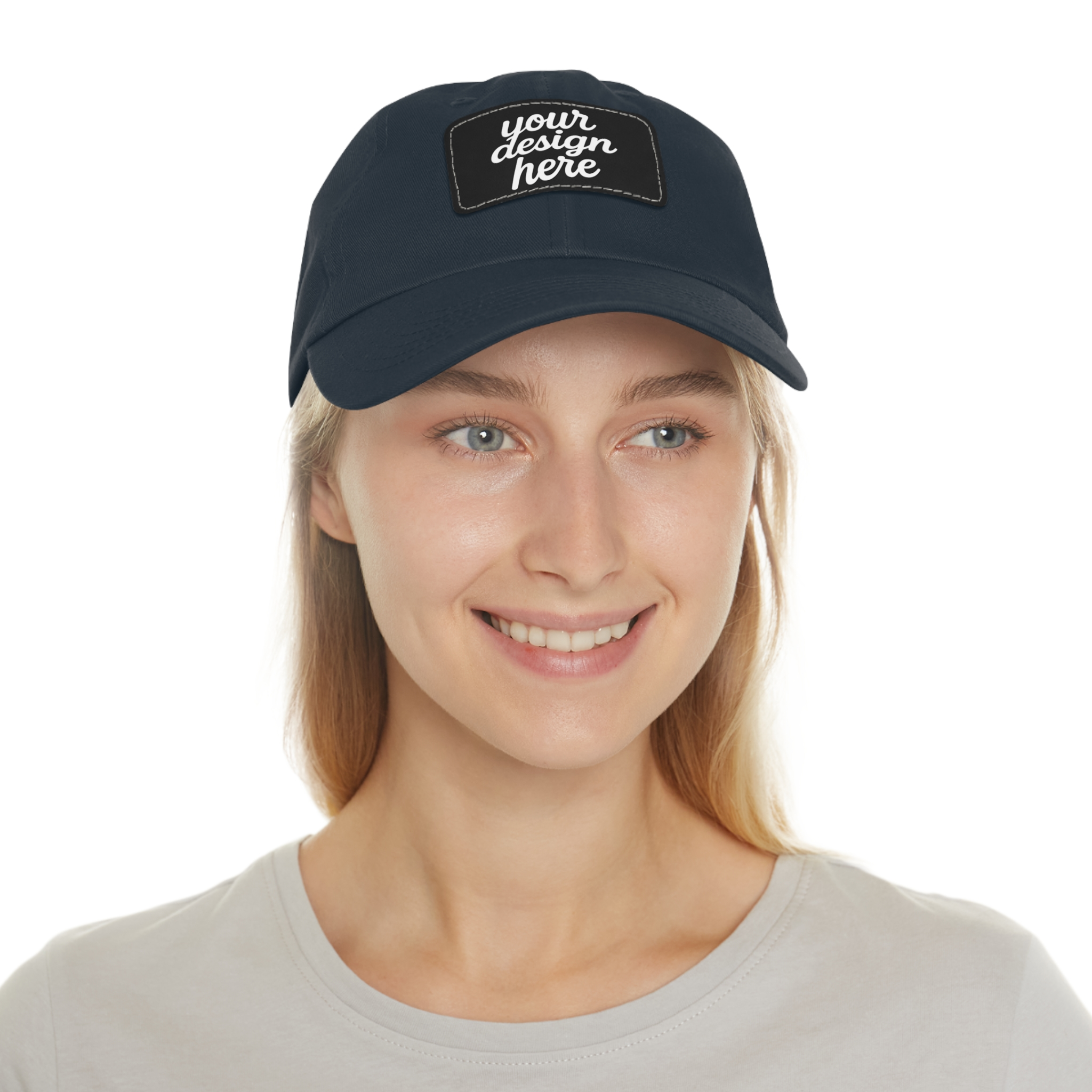 1192900537837199378_2048.webp Dad Hat Leather Patch