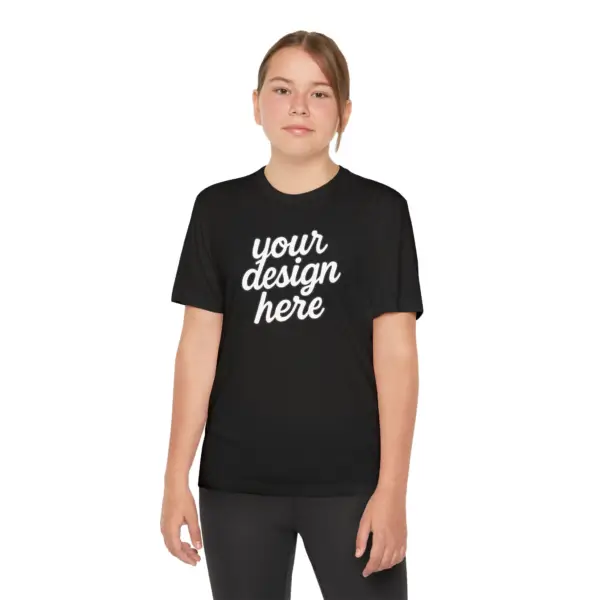 Youth Competitor Tee - Performance Athletic T-Shirt for Kids and Teens