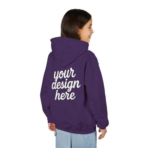 Customizable Youth Hoodie with Stylish Text Design, Personalized Gift, Trendy Streetwear, Perfect for Birthdays, Festive Celebrations, [...]