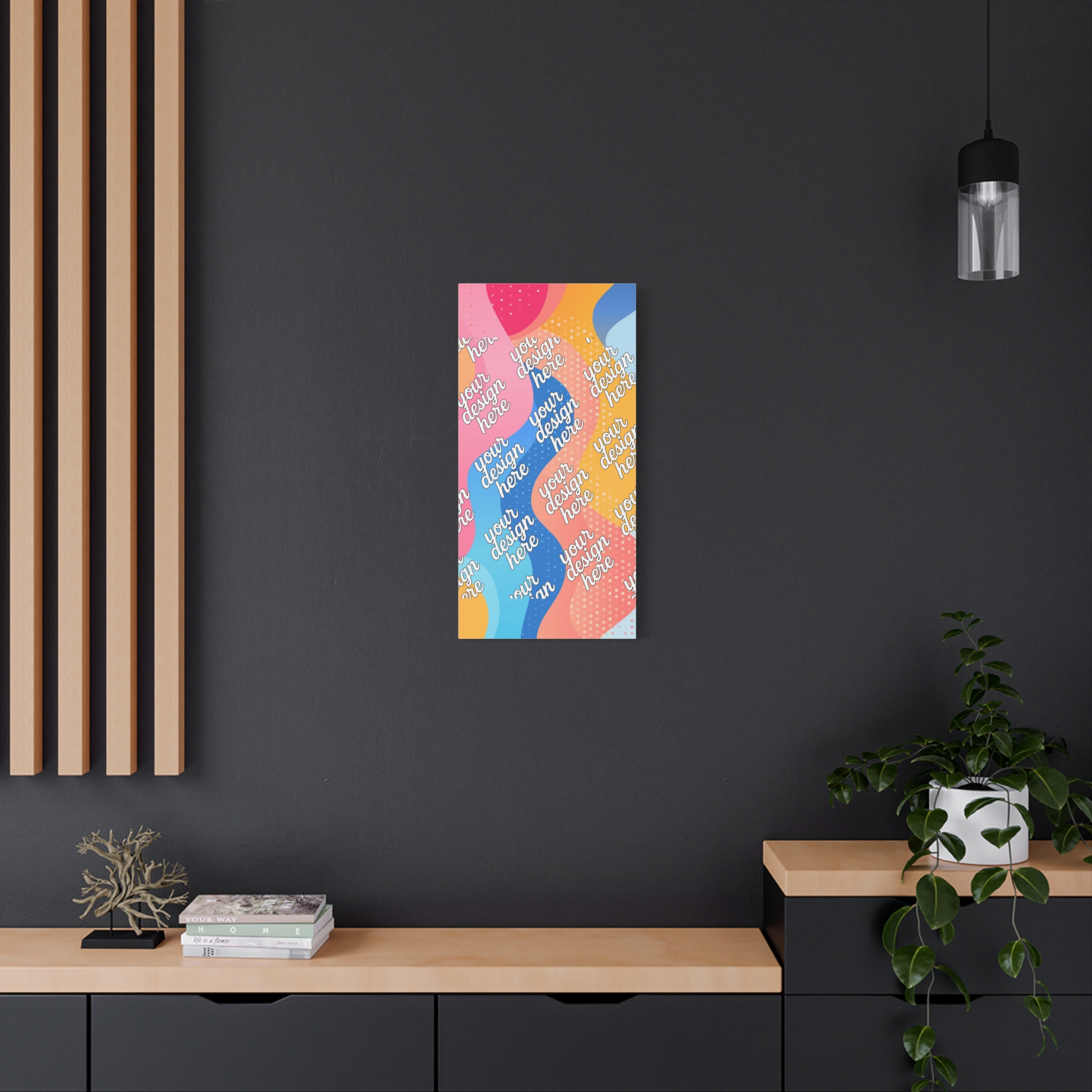 12204904056135489601_2048.webp Custom Stretched Canvas Art - Personalize Your Design, Home Decor, Gift Idea, Wall Art, Colorful Abstract Print