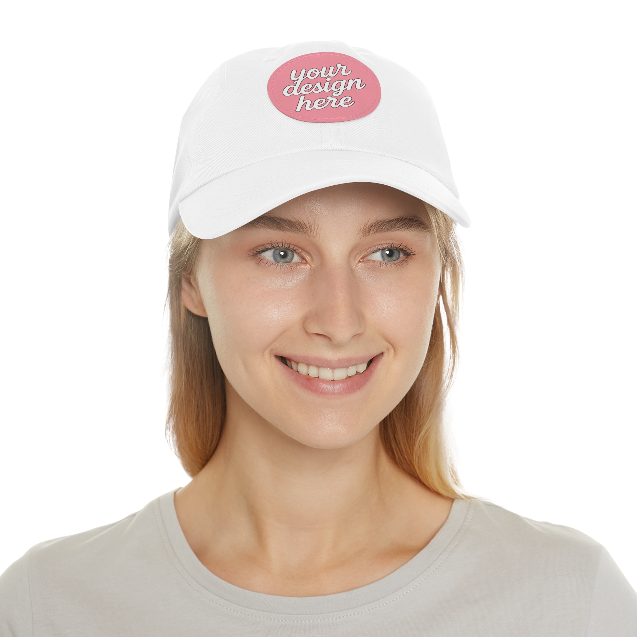 1227650795670698934_2048.webp Dad Hat with Custom Leather Patch, Personalized Gift for Dad, Casual Summer Hat, Adjustable Cap, Father's Day Gift, Gift for Him