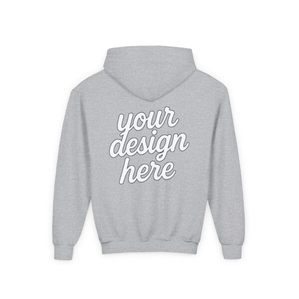 Customizable Youth Hoodie with Stylish Text Design, Personalized Gift, Trendy Streetwear, Perfect for Birthdays, Festive Celebrations, [...]