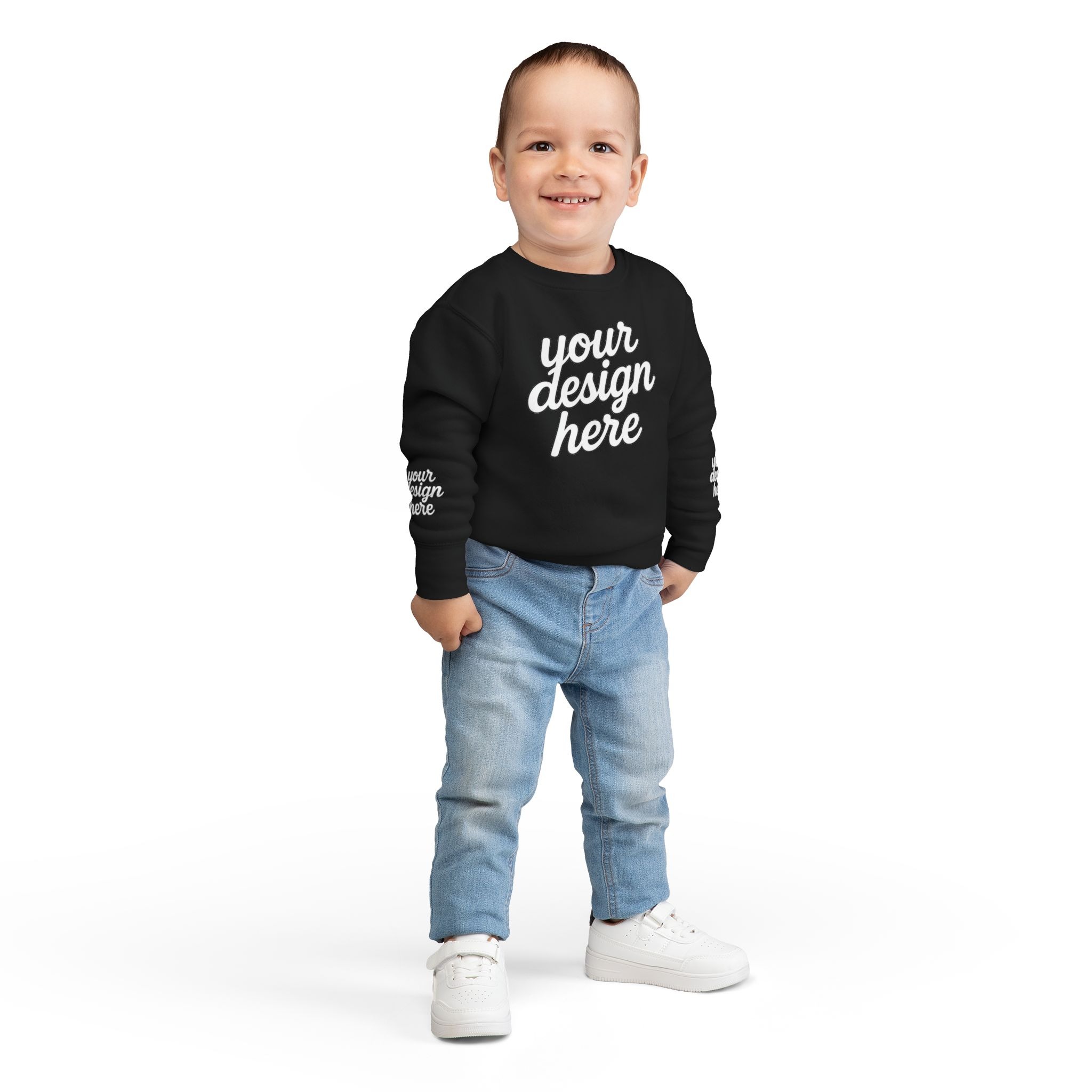 12345157662440849681_2048.jpeg Personalized Toddler Sweatshirt with Custom Design, Cute Kids Clothing, Birthday Gift, Baby Shower Present, Everyday Wear