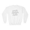 12364369747068910455_2048.jpeg Youth Crewneck Sweatshirt, Cozy Kids Fashion, Personalized Gift, Customizable Sweatshirt, Perfect for School, Casual Wear, Birthdays