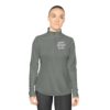 12397252292306498233_2048.jpeg Ladies Quarter-Zip Pullover with Inspirational Quote, Cozy Activewear for Women, Perfect for Gifts, Workout, Casual Wear, Stylish Layering