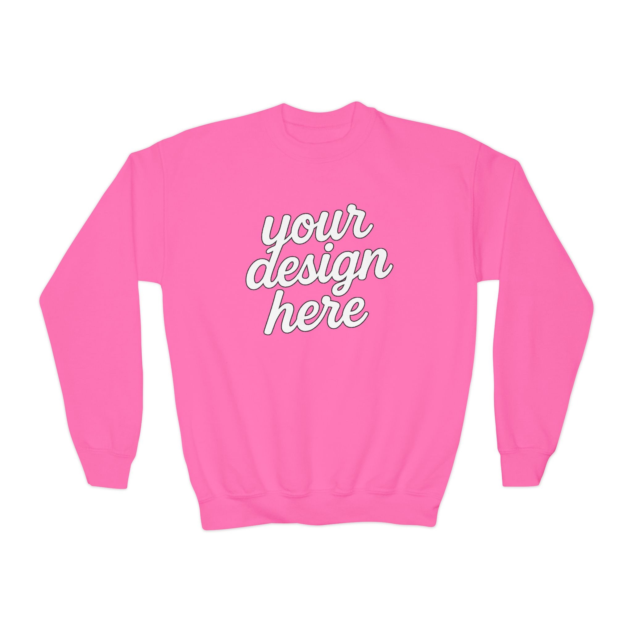 12541597446607198776_2048.jpeg Youth Crewneck Sweatshirt, Cozy Kids Fashion, Personalized Gift, Customizable Sweatshirt, Perfect for School, Casual Wear, Birthdays