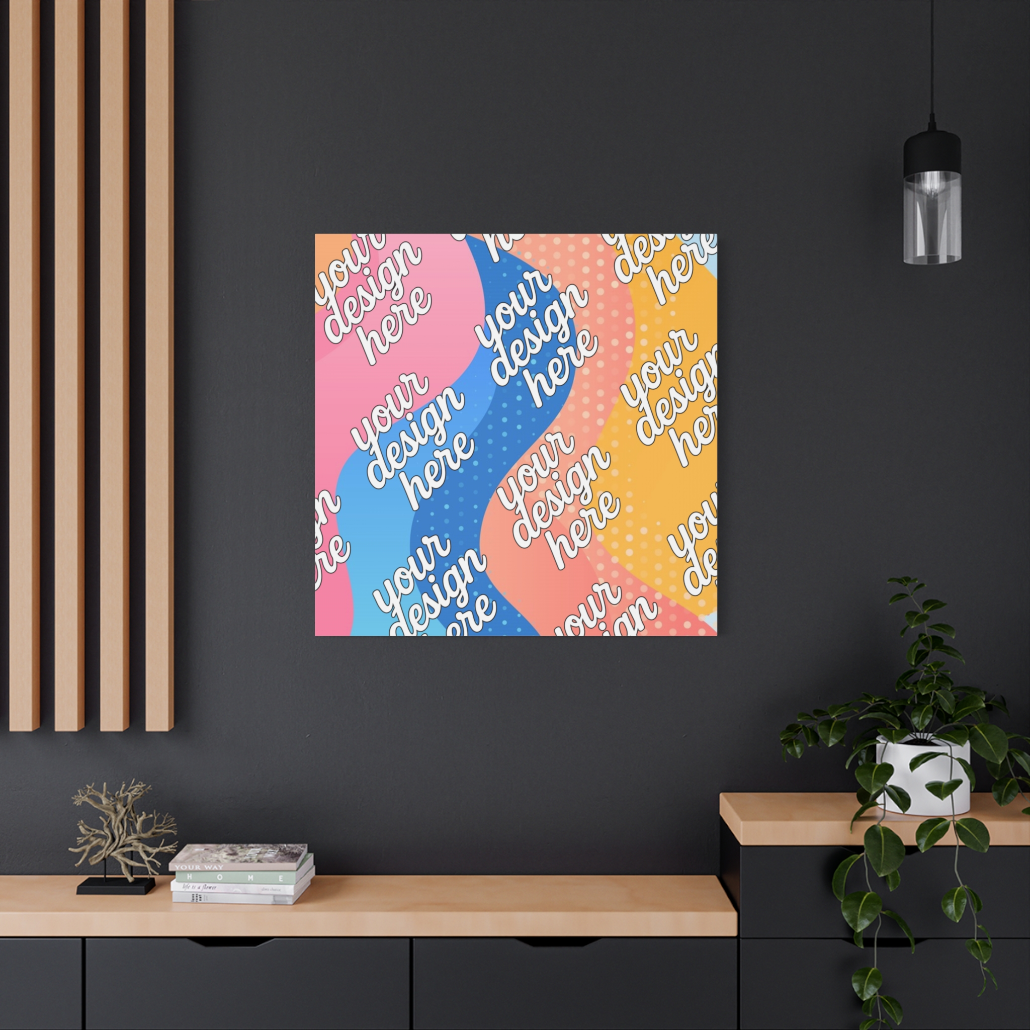 12559903635141952508_2048.webp Custom Stretched Canvas Art - Personalize Your Design, Home Decor, Gift Idea, Wall Art, Colorful Abstract Print