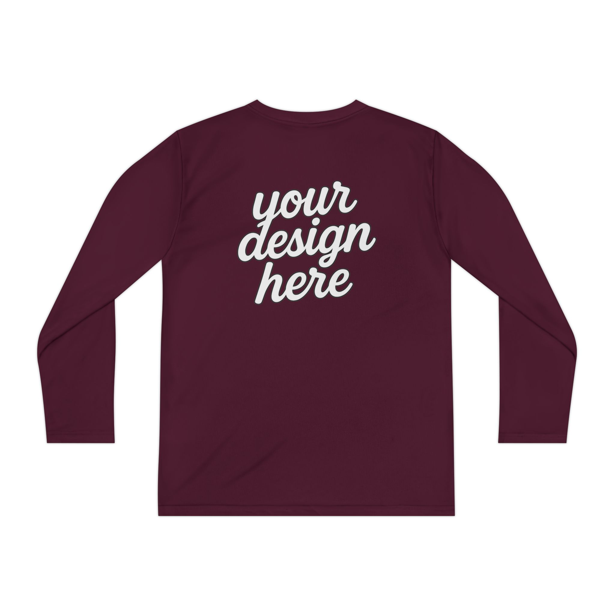 12588732863189726417_2048.webp Custom Youth Long Sleeve Tee for Active Kids, Personalized Athletic Shirt, Ideal for Sports, Birthdays, Gifts, Family Events