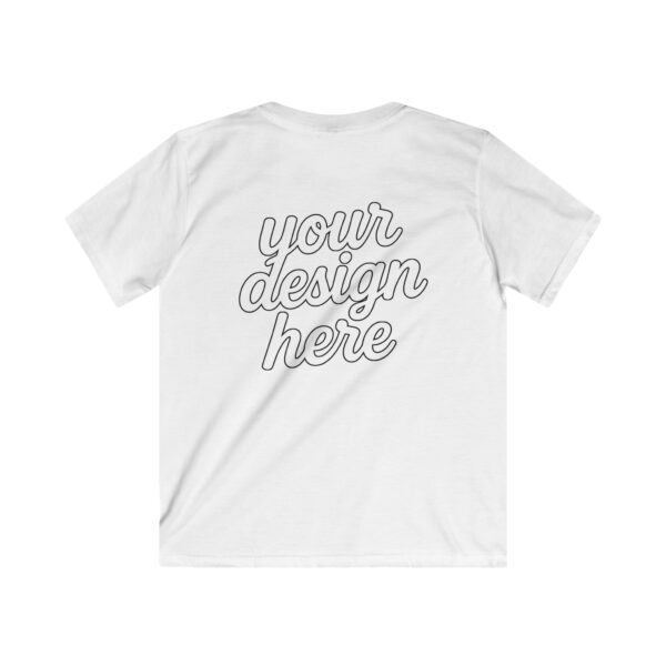 Kids Softstyle Tee - Lightweight and Cozy T-Shirt for Little Ones - Perfect for Play, School, and Special Occasions