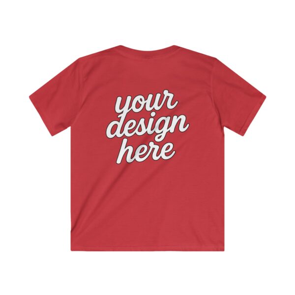 Kids Softstyle Tee - Lightweight and Cozy T-Shirt for Little Ones - Perfect for Play, School, and Special Occasions