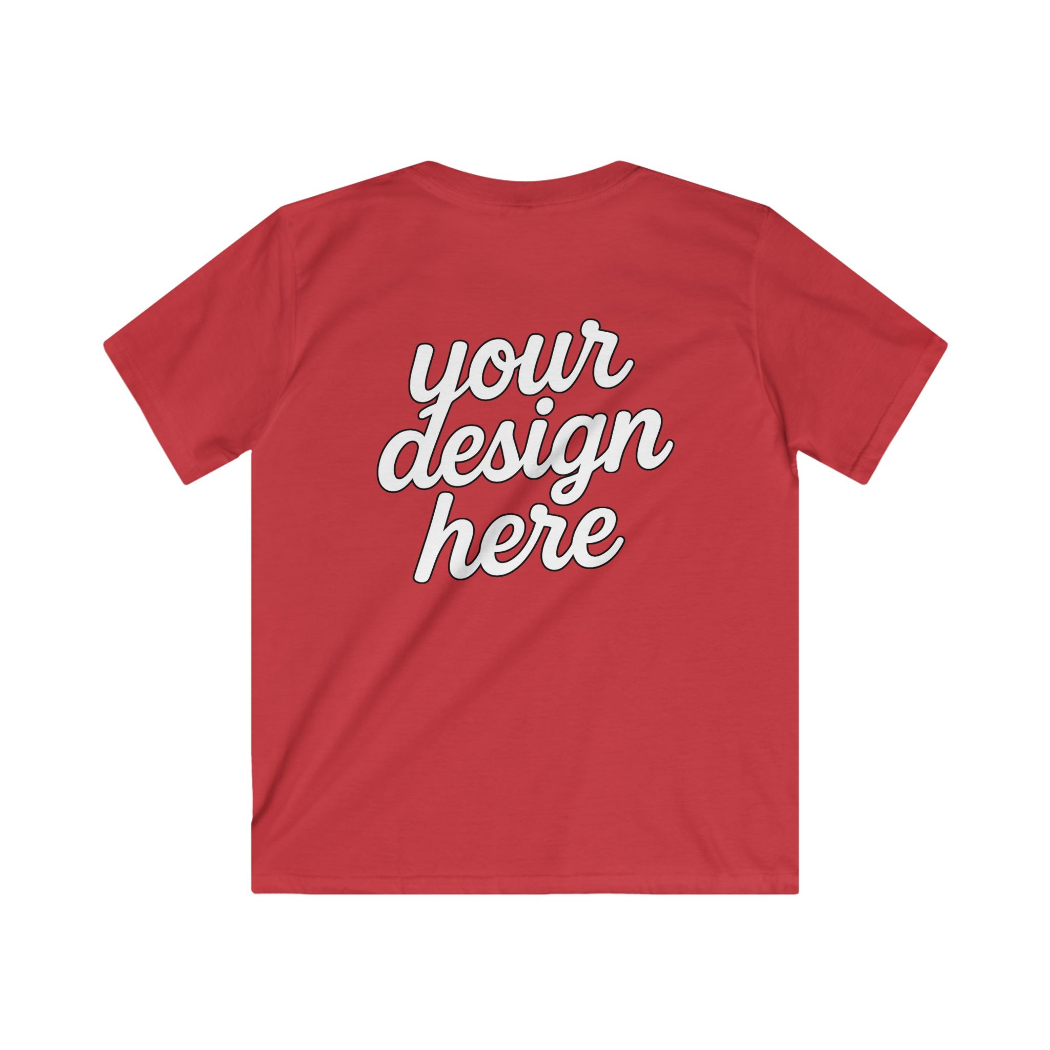 12592219759623706561_2048-10.jpeg Kids Softstyle Tee - Lightweight and Cozy T-Shirt for Little Ones - Perfect for Play, School, and Special Occasions