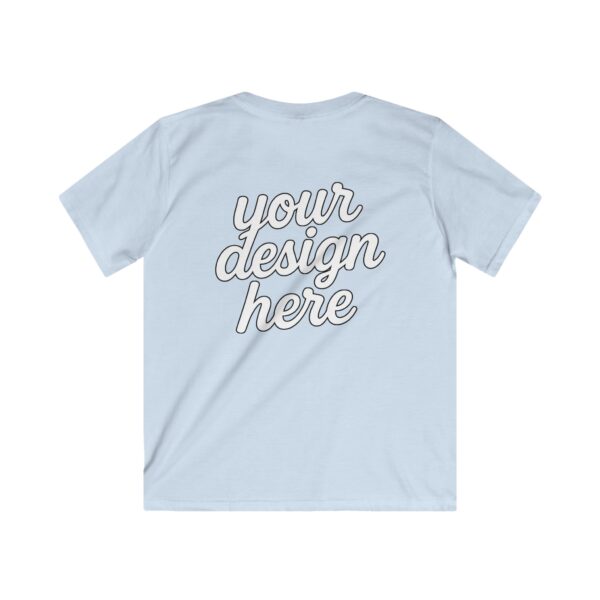 Kids Softstyle Tee - Lightweight and Cozy T-Shirt for Little Ones - Perfect for Play, School, and Special Occasions