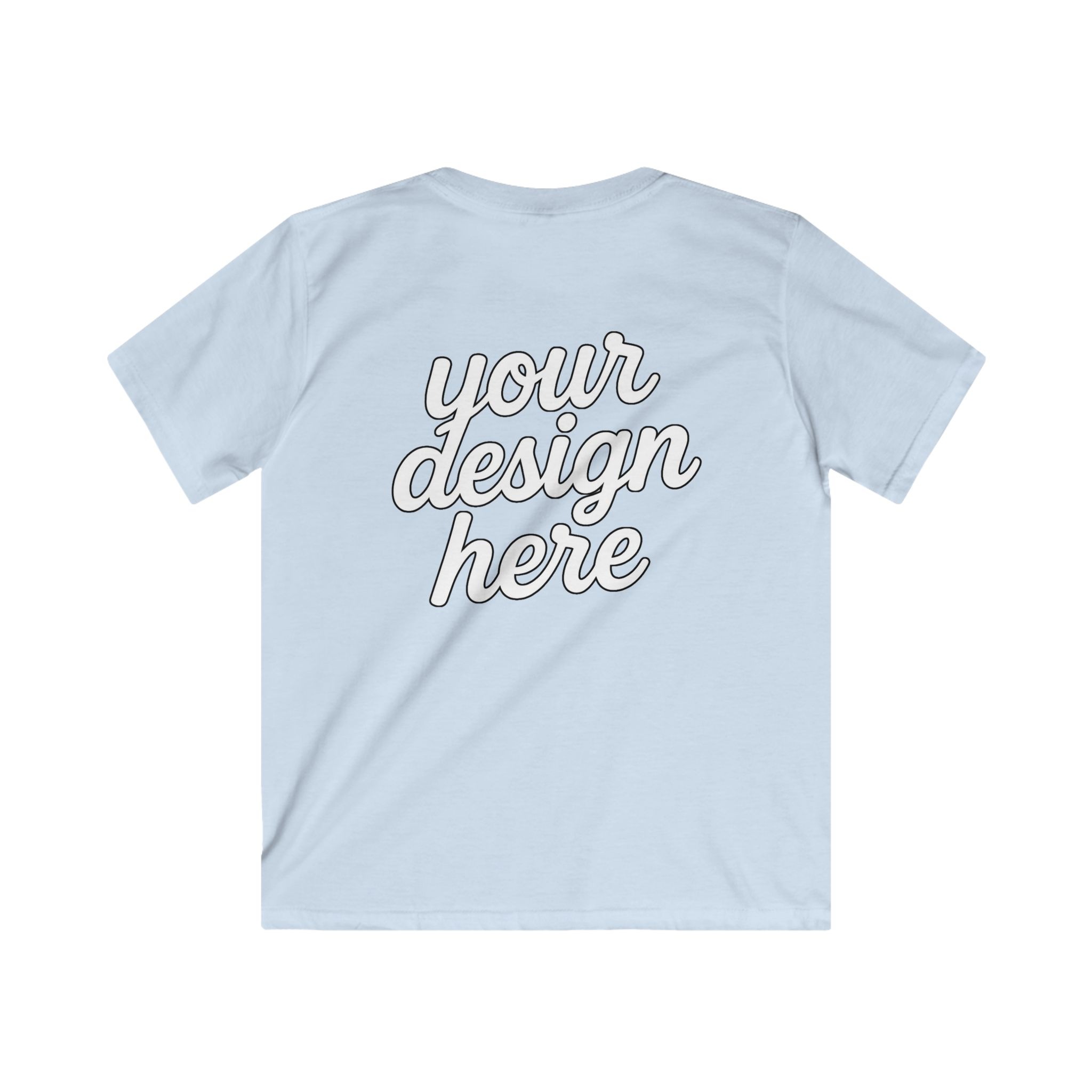 12592219759623706561_2048-4.jpeg Kids Softstyle Tee - Lightweight and Cozy T-Shirt for Little Ones - Perfect for Play, School, and Special Occasions