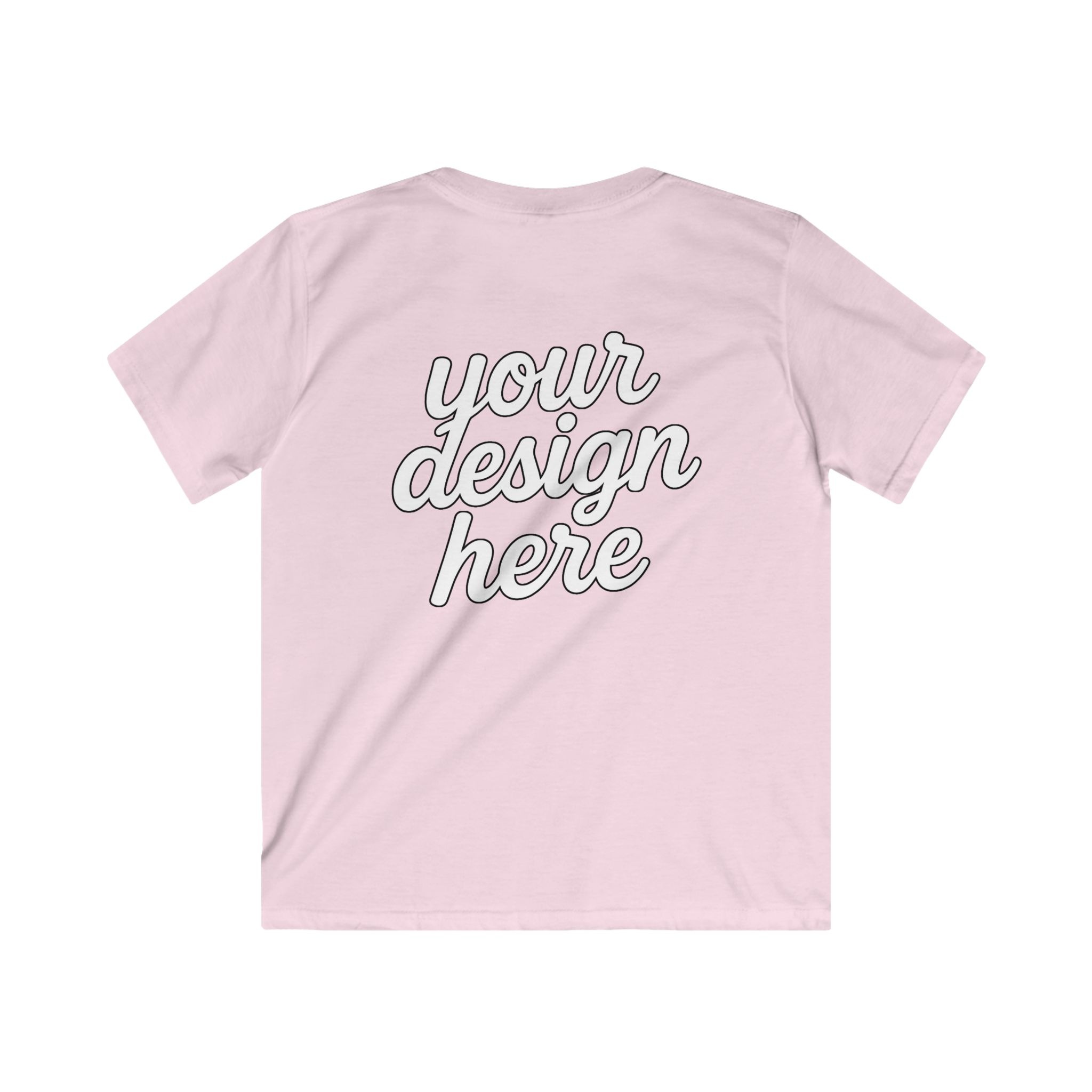 12592219759623706561_2048-9.jpeg Kids Softstyle Tee - Lightweight and Cozy T-Shirt for Little Ones - Perfect for Play, School, and Special Occasions