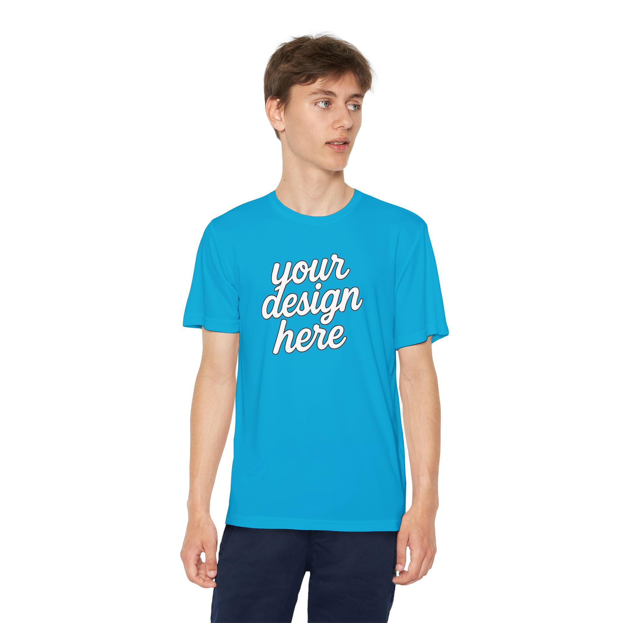 12803971892126229477_2048.webp Youth Competitor Tee - Performance Athletic T-Shirt for Kids and Teens