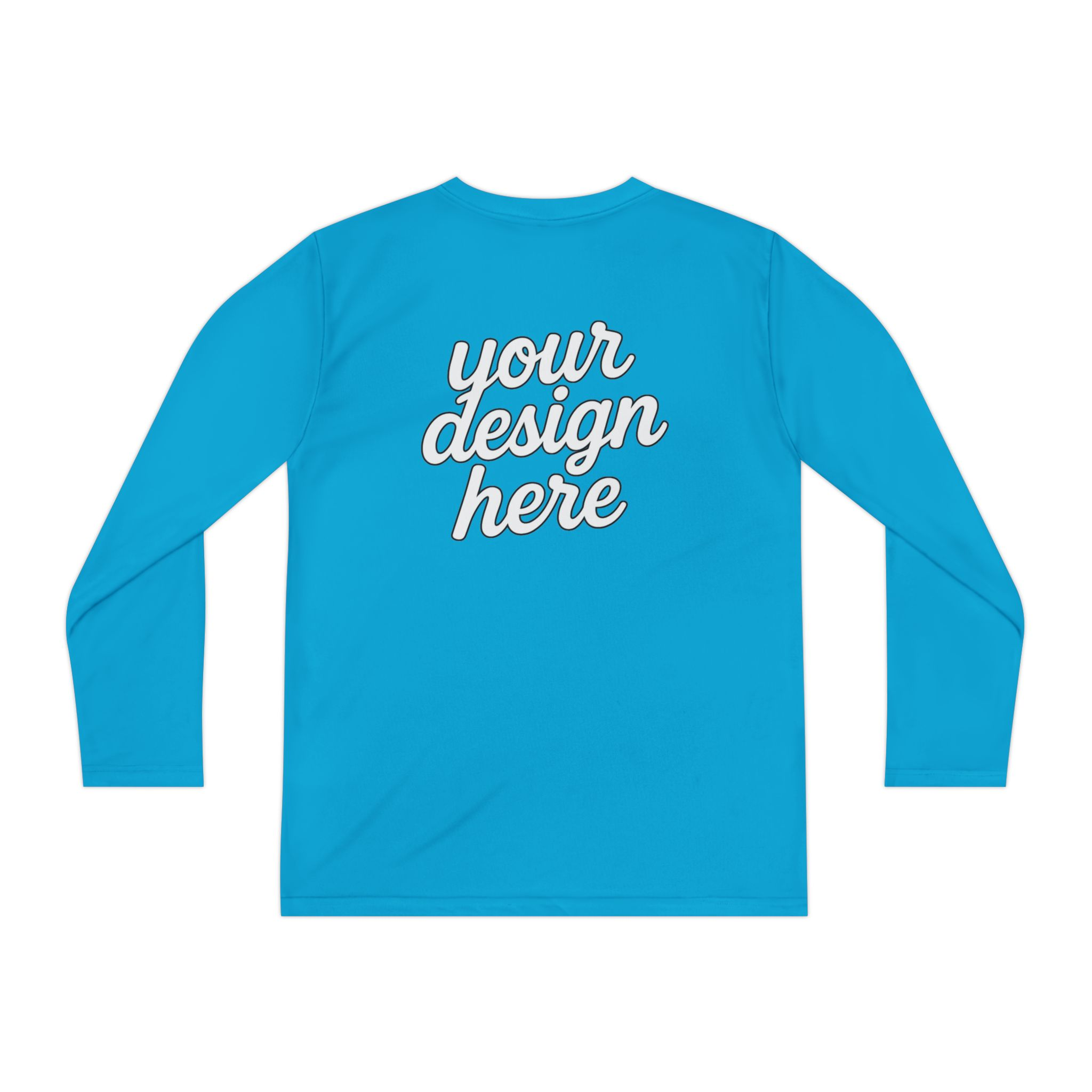 12813033365489882869_2048.webp Custom Youth Long Sleeve Tee for Active Kids, Personalized Athletic Shirt, Ideal for Sports, Birthdays, Gifts, Family Events