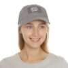 12961823374378026622_2048.jpeg Dad Hat Leather Patch