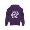 Customizable Youth Hoodie with Stylish Text Design, Personalized Gift, Trendy Streetwear, Perfect for Birthdays, Festive Celebrations, [...]