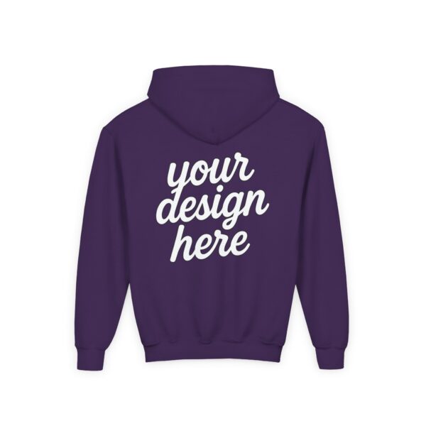 Customizable Youth Hoodie with Stylish Text Design, Personalized Gift, Trendy Streetwear, Perfect for Birthdays, Festive Celebrations, [...]