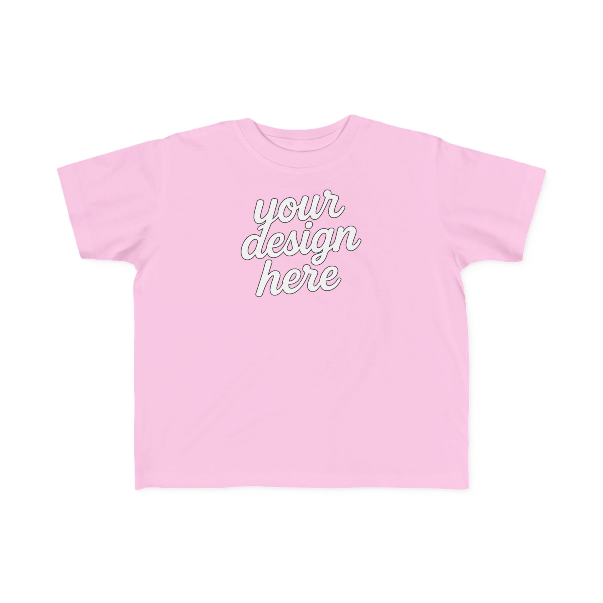 Toddler's Customizable Fine Jersey Tee - Cute Kids Shirt, Birthday Gift, Everyday Wear, Personalized Gift, Playdate Outfit