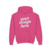 13475952594896386995_2048.webp Youth Customizable Hooded Sweatshirt - Perfect for Gifts, Birthday, School Events, Sports Teams, Casual Wear