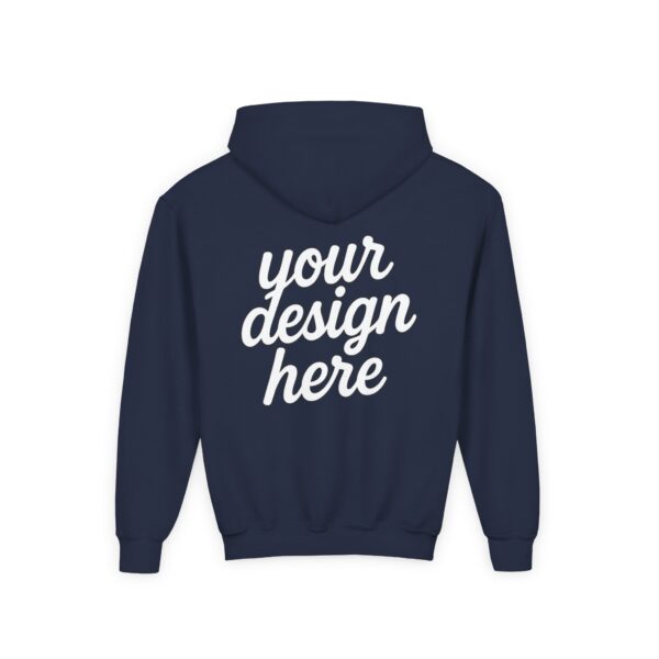 Customizable Youth Hoodie with Stylish Text Design, Personalized Gift, Trendy Streetwear, Perfect for Birthdays, Festive Celebrations, [...]