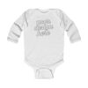 13496650676078801346_2048-1.jpeg Custom Infant Long Sleeve Bodysuit, Baby Shower Gift, Personalized Baby Outfit, Newborn Clothes, Cute Baby Fashion