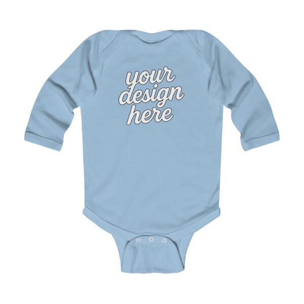 Custom Infant Long Sleeve Bodysuit, Baby Shower Gift, Personalized Baby Outfit, Newborn Clothes, Cute Baby Fashion