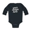 13496650676078801346_2048-3.jpeg Custom Infant Long Sleeve Bodysuit, Baby Shower Gift, Personalized Baby Outfit, Newborn Clothes, Cute Baby Fashion