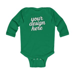 Custom Infant Long Sleeve Bodysuit, Baby Shower Gift, Personalized Baby Outfit, Newborn Clothes, Cute Baby Fashion