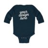 13496650676078801346_2048-4.jpeg Custom Infant Long Sleeve Bodysuit, Baby Shower Gift, Personalized Baby Outfit, Newborn Clothes, Cute Baby Fashion