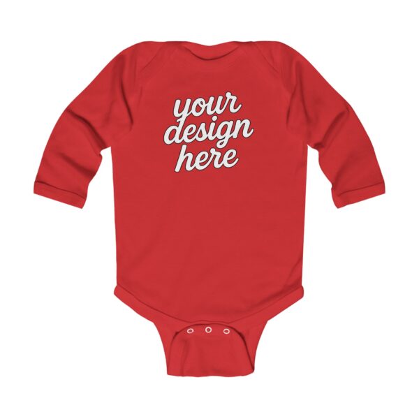 Custom Infant Long Sleeve Bodysuit, Baby Shower Gift, Personalized Baby Outfit, Newborn Clothes, Cute Baby Fashion