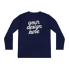 13711851227409100808_2048.webp Custom Youth Long Sleeve Tee for Active Kids, Personalized Athletic Shirt, Ideal for Sports, Birthdays, Gifts, Family Events