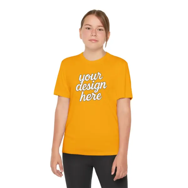 Youth Competitor Tee - Performance Athletic T-Shirt for Kids and Teens
